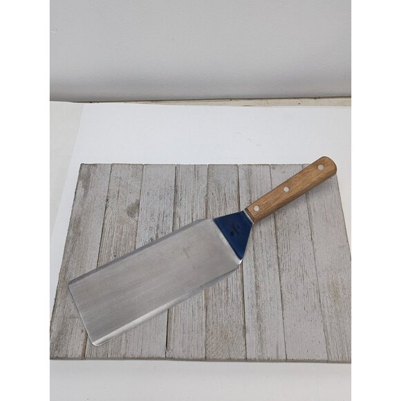 Mundial ZO 4689L Stainless Steel Spatula 15-3/4"L x 4"W Turner Flipper Heavy - Picture 1 of 16